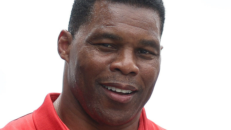 Herschel Walker smiling 2022