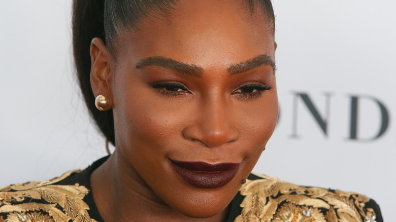 Serena Williams smiling