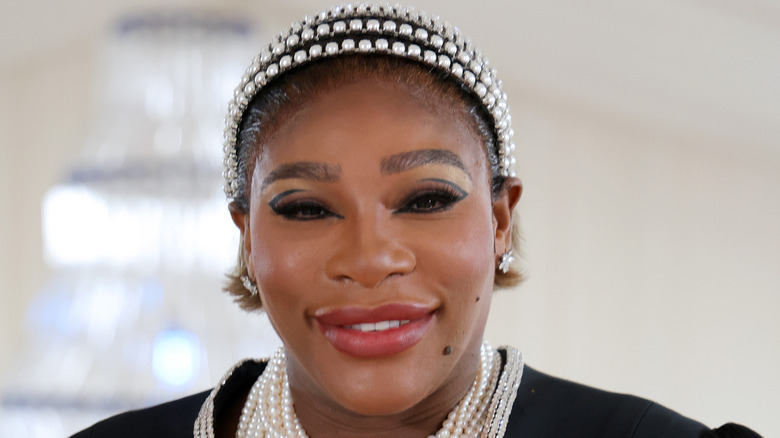 Serena Williams smiling