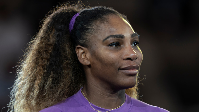 Serena Williams smiling