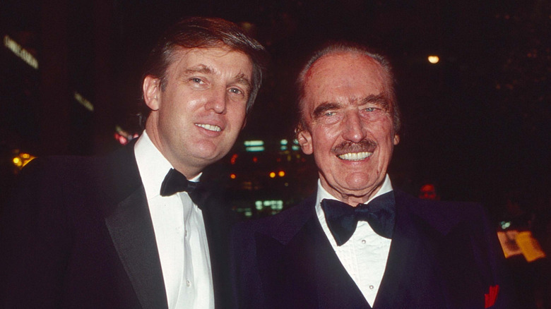 Donald Trump and his father, Fred Trump Sr.