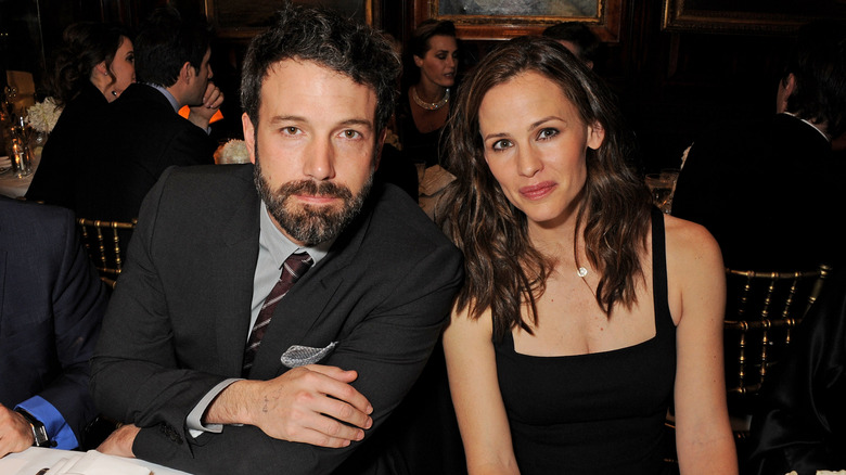 Ben Affleck and Jennifer Garner at a 2013 pre-BAFTA party