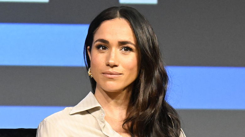 Meghan, Duchess of Sussex speaks onstage during the Breaking Barriers, Shaping Narratives: How Women Lead On and Off the Screen panel during the 2024 SXSW Conference and Festival in Texas