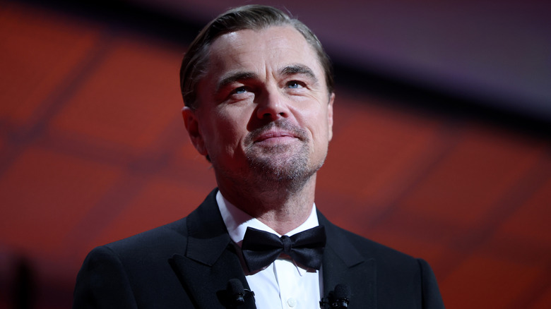 Leonardo DiCaprio attending the Cannes Film Festival in a tuxedo