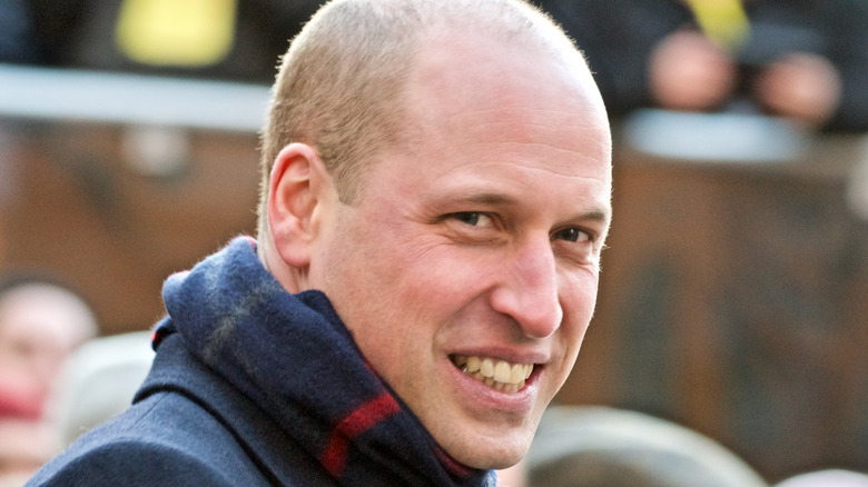 William smiling in Stockholm