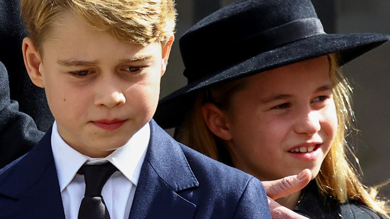 Prince George and Princess Charlotte of Wales