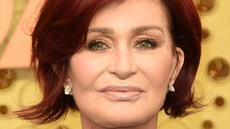 Sharon Osbourne smiling