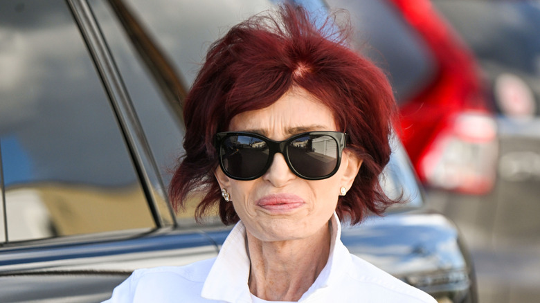 Sharon Osbourne photographed running errands in Hollywood in 2025