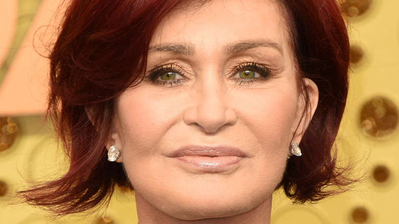 Sharon Osbourne posing