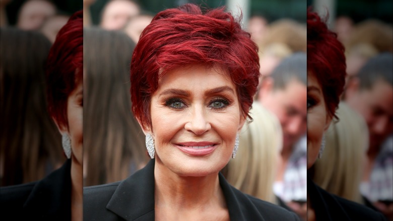 Sharon Osbourne arrives for X Factor auditions at Wembley Arena on July 9, 2016 in London, England (2016)