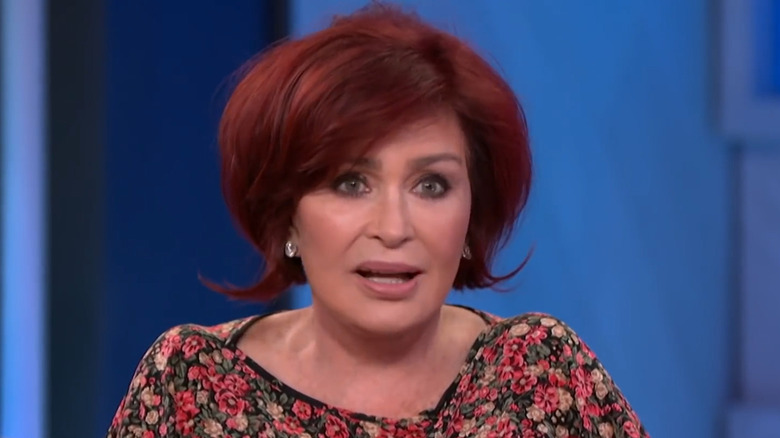 Sharon Osbourne appears in an episode of "The Kelly Clarkson Show" in October 2019 (2019)