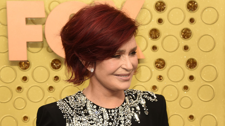 Sharon Osbourne at the Primetime Emmy Awards - Arrivals at the Microsoft Theater on September 22, 2019.