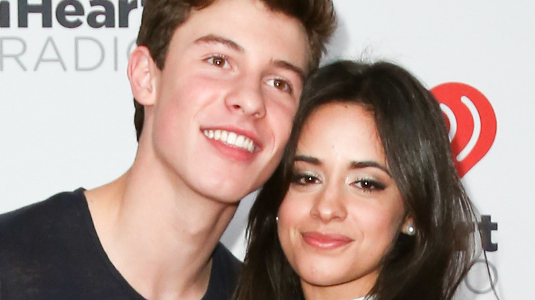 Shawn Mendes and Camilla Cabello smiling