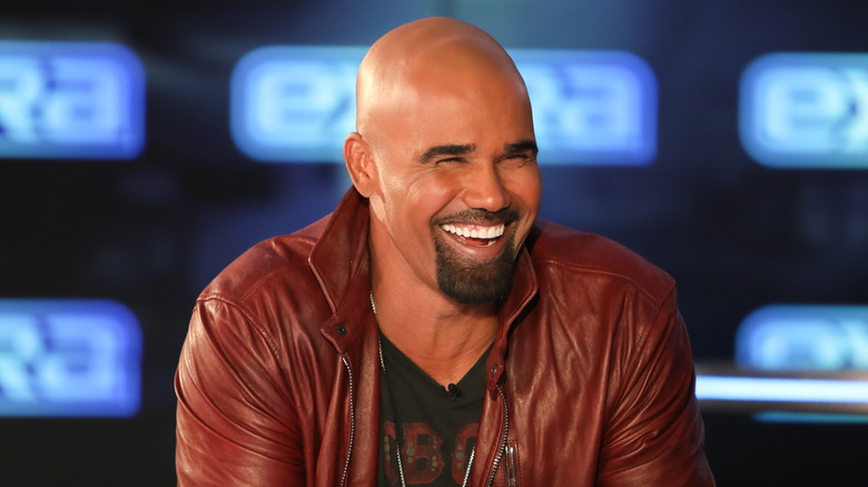 Shemar Moore smiling