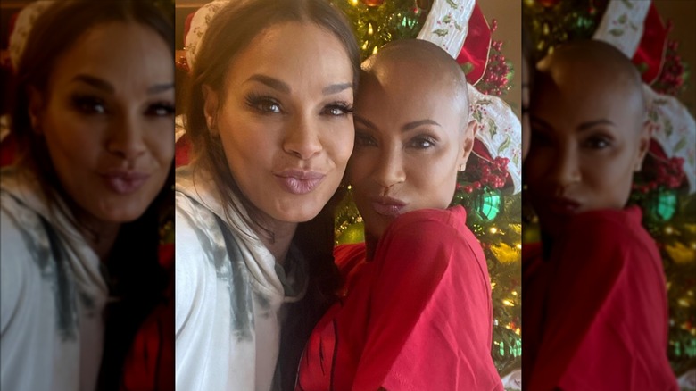 Sheree Zampino and Jada Pinkett Smith posing for a selfie in 2021.