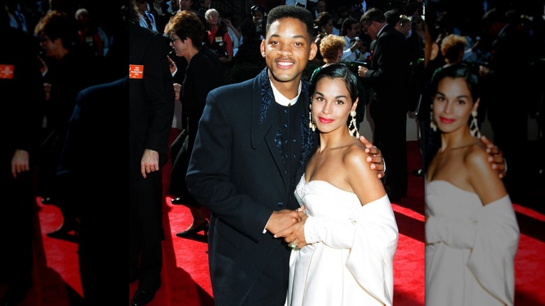Will Smith and Sheree Zampino attending the 1993 Emmy Awards.
