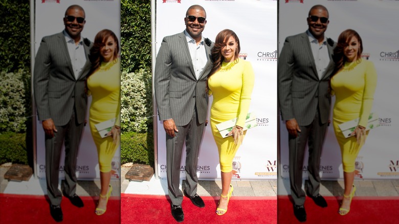 Terrell Fletcher and Sheree Zampino attending the Gospel Goes to Hollywood event in 2016