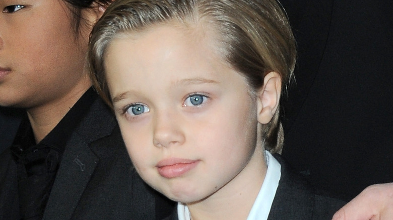 Shiloh Jolie Pitt as a kid 