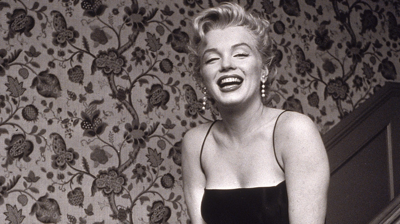 Marilyn Monroe laughing