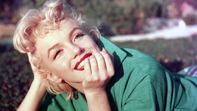 Marilyn Monroe smiling