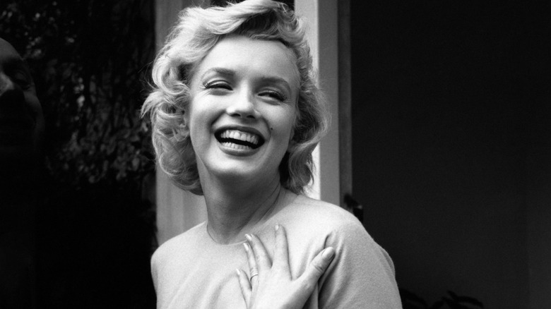Marilyn Monroe smiling