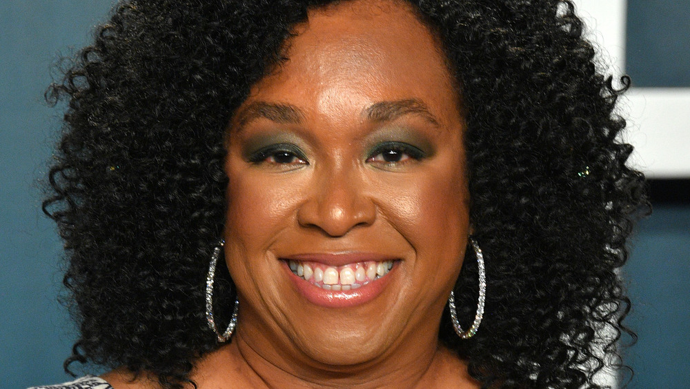 Shonda Rhimes smiles at an event