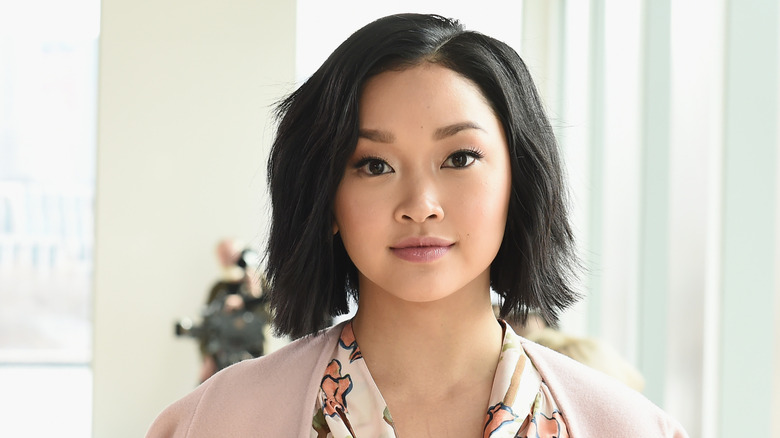 Lana Condor with a short hairstyle