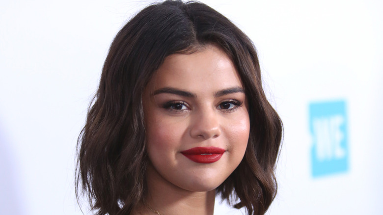Selena Gomez with a short hairstyle