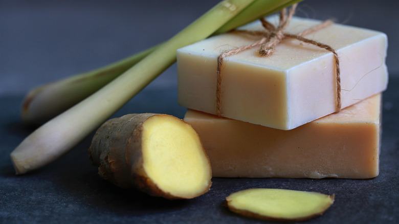 Ginger and tumeric bar soap