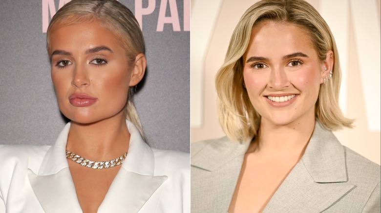 Molly-Mae Hague in 2019 and more recently in 2026