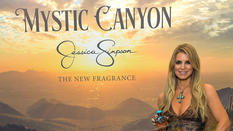 Jessica Simpson at her fragrance launch