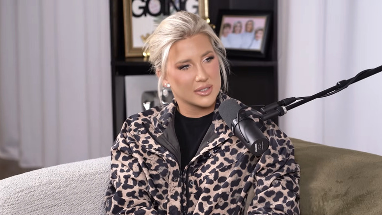 Savannah Chrisley on her podcast Unlocked with Savannah Chrisley