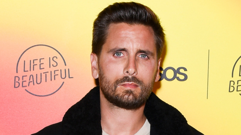 Scott Disick frowning