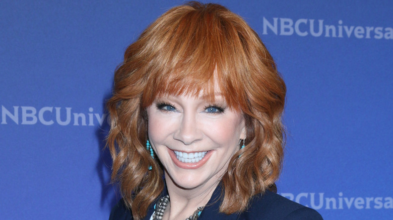 Reba McEntire smiling