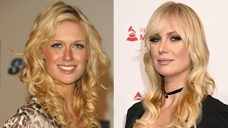 Split photo of CariDee English in 2007 & at MusiCares Person of the Year in 2020