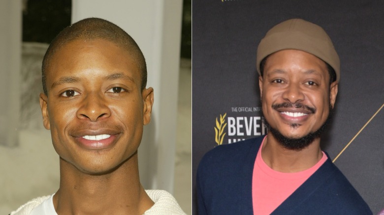 Arjay Smith attending events in 2002 and in 2023.