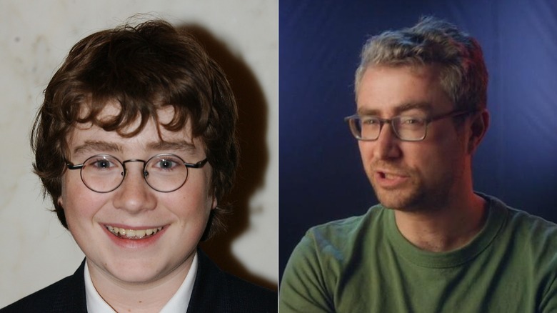 Kyle Sullivan at an event in 2003 and on Quiet on the Set