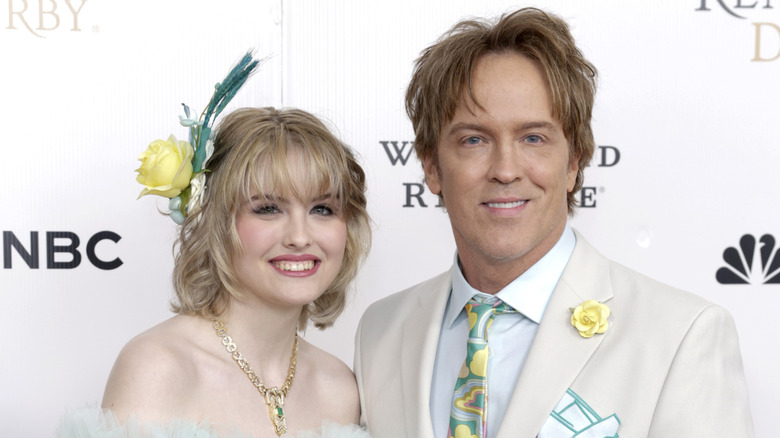 Dannielynn Birkhead and Larry Birkhead smiling