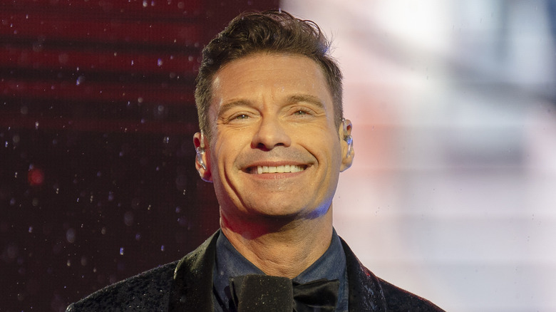 Ryan Seacrest at Dick Clark's New Year's Rockin' Eve with Ryan Seacrest 2025 held in Times Square on December 31, 2024 in New York, New York.