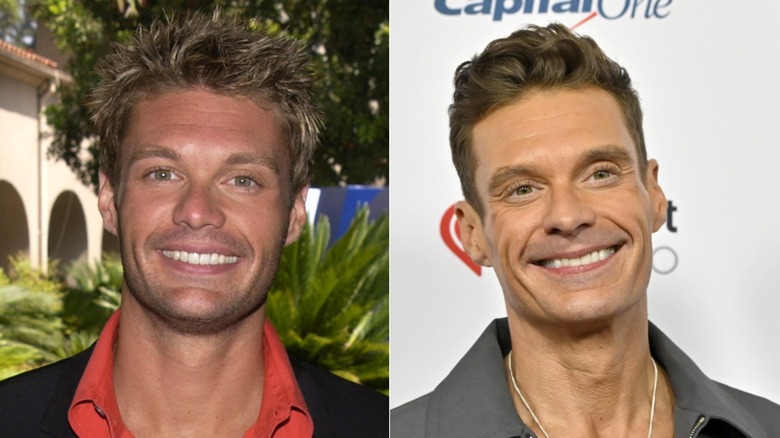 Ryan Seacrest at the Ritz Carlton Hotel in Pasadena, California, in 2002.