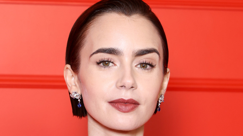 Side-By-Side Pics Of Lily Collins' Face Hint Plastic Surgery Rumors Aren't Totally Untrue