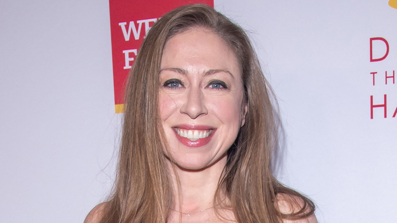 Chelsea Clinton smiling