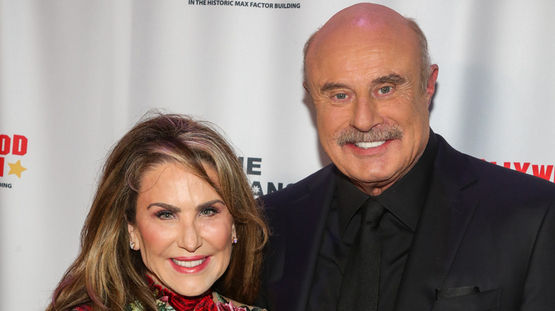 Robin McGraw and Phil "Dr. Phil" McGraw smiling