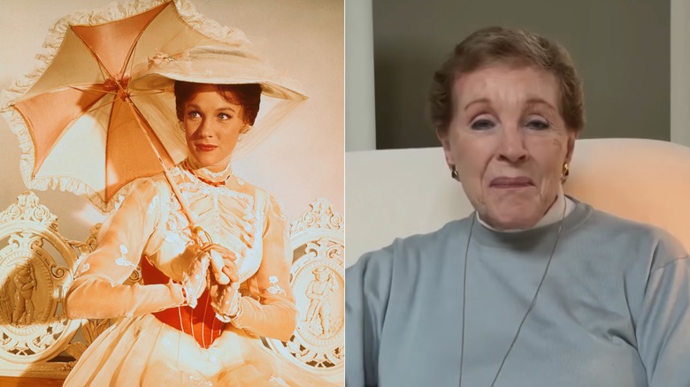Julie Andrews as Mary Poppins & Julie Andrews in a video for the World Parkinson's Congress