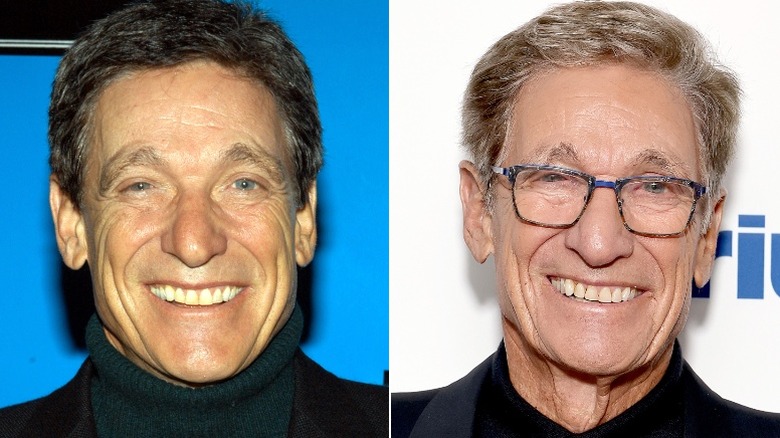 Maury Povich then and now