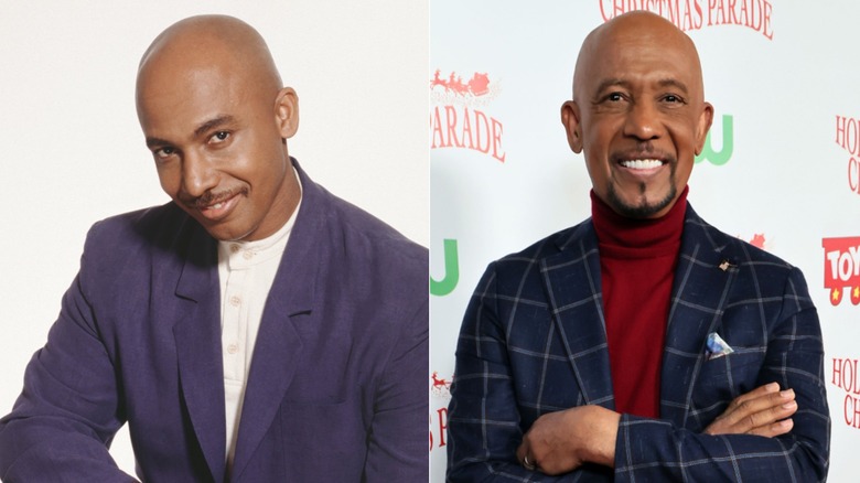 Montel Williams in 1994 (then) and 2025 (now)