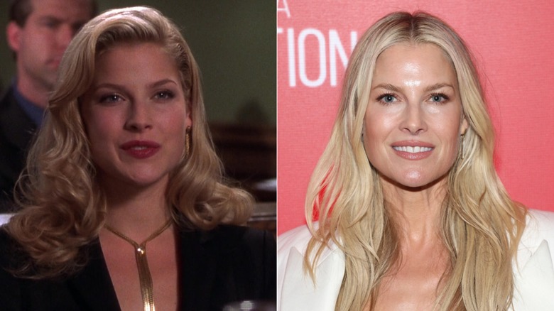 Two photos. the first is Ali Larter in Legally Blonde. The second is Ali Larter in 2026.