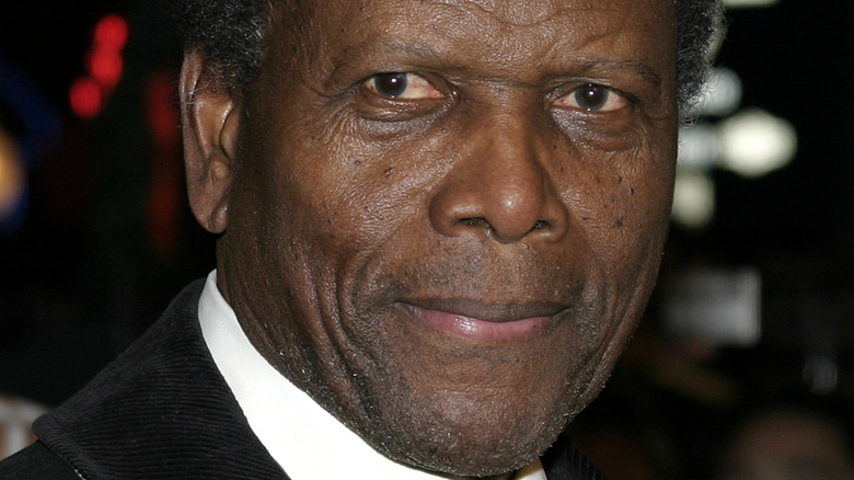 Sidney Poitier smiling 