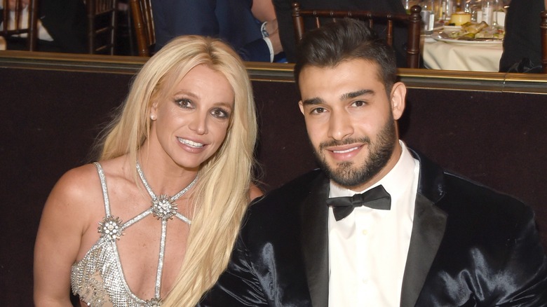 Britney Spears and Sam Asghari