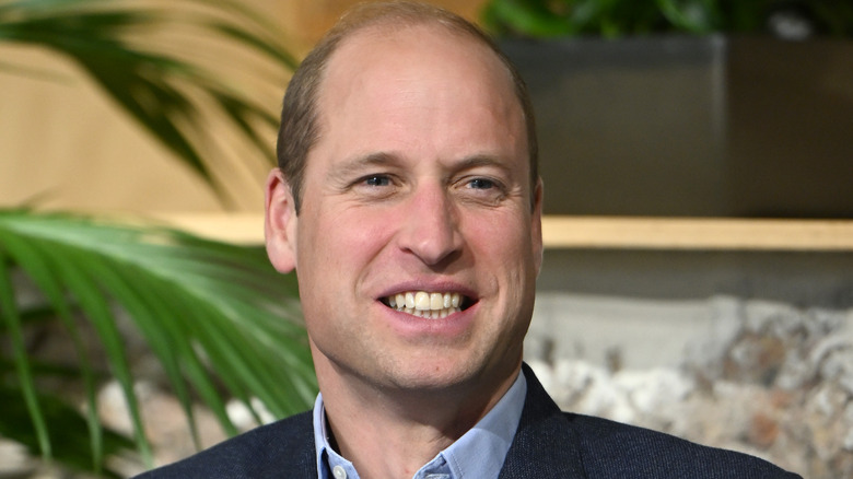 Prince William smiling